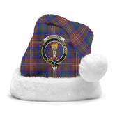 Clan Chisholm Hunting Modern Tartan Crest Christmas Santa Hat RJ83 Chisholm Hunting Modern Tartan Tartan Santa Hat